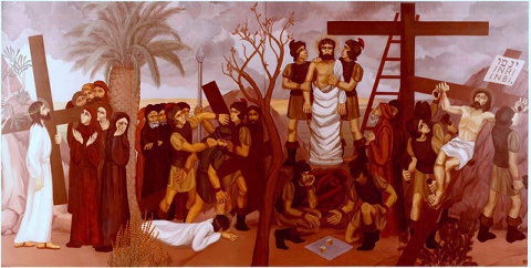 Mary Virginia Marelli painting